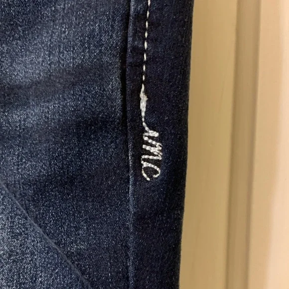 INC International Concepts Dark Blue Boot Cut Jeans - Picture 5 of 7